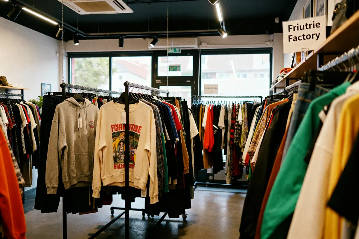 Friperie factory à Évry : dépôt-vente vêtements unique et chic