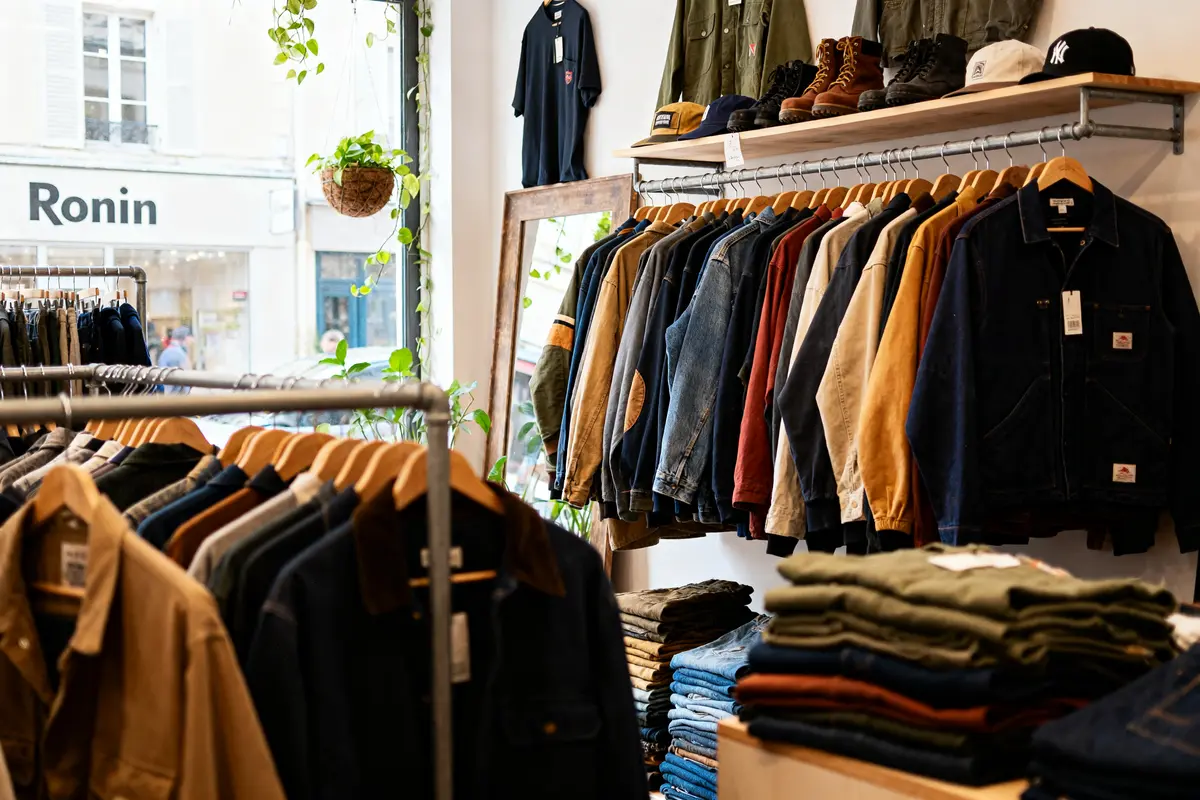 Ronin friperie Nantes : boutique vintage unique et durable