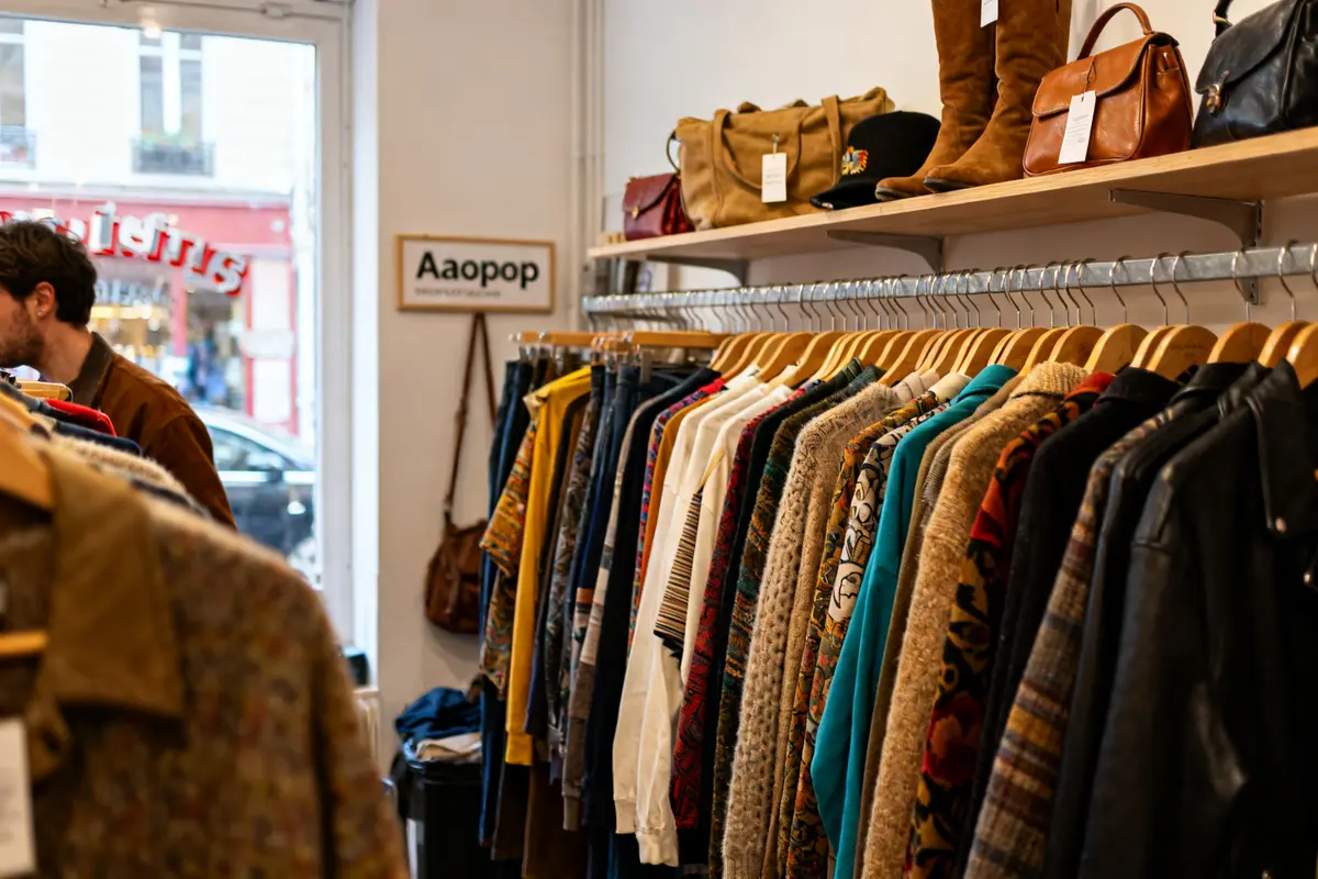 Friperie Aopop Lille : vêtements vintage et accessoires stylés !