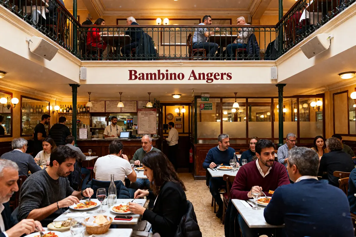 Bambino Angers : découverte d’une trattoria XXL sur 3 niveaux