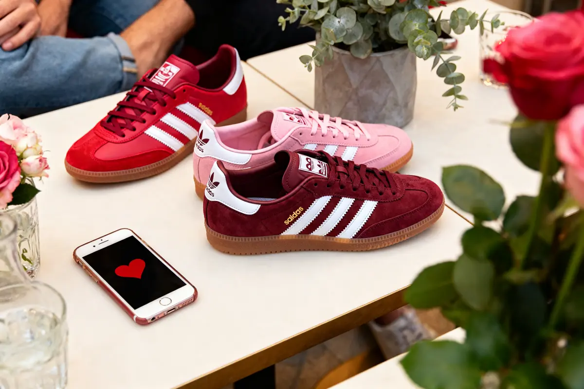 Adidas Saint Valentin : chaussures, samba et cadeaux à offrir
