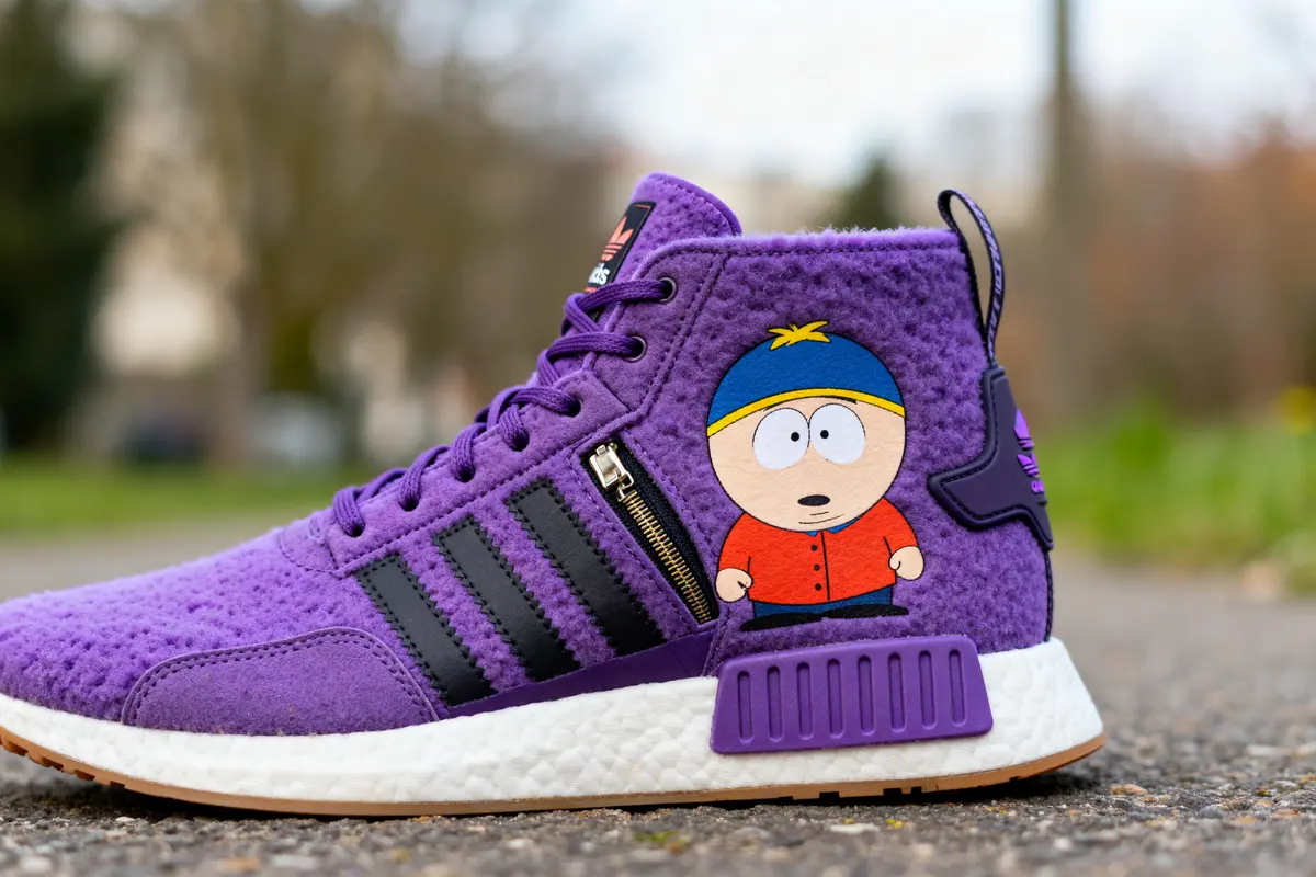 Adidas servietsky : La paire South Park campus 80s Towelie