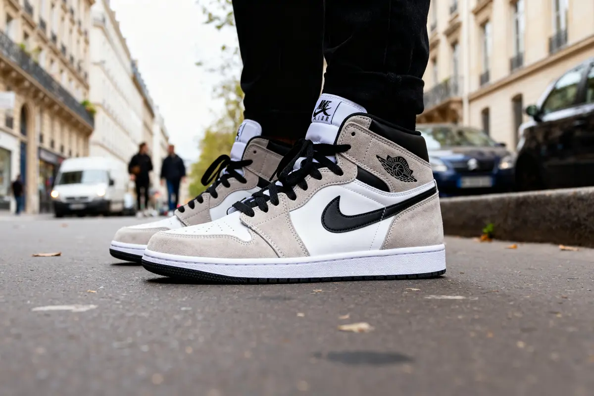 Air Jordan 1 AJ1 Mid : chaussures homme et femme stylées