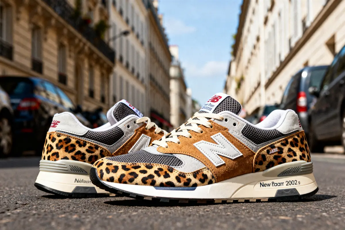 New Balance Leopard 2002R : Sneakers exclusives et stylées