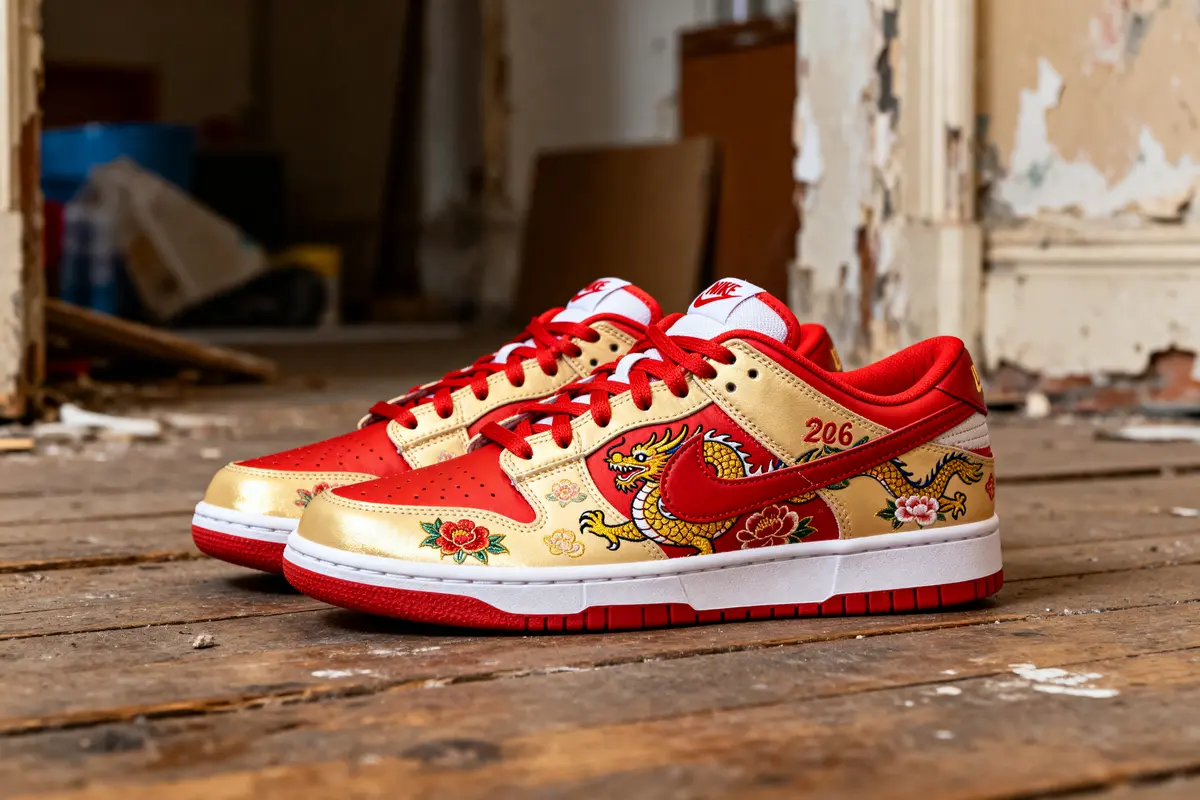 Nike nouvel an chinois 2026 : les sneakers Year of the dragon